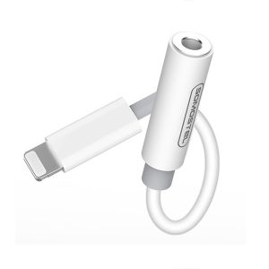 ADAPTER HF IPHONE SOMOSTEL BIAŁY SMS-BZ01 AUDIO JACK 3959 CHIPSET 7 zdj 5902012967744 2