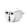 ADAPTER ZASILANIA POLSKA ANGLIA BIAŁY Z ZABEZPIECZENIEM PRZEJŚCIE AC UK - PL 11 zdj 5902012968550