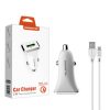 ŁADOWARKA SAMOCHODOWA 3A + KABEL MICRO BIAŁA SOMOSTEL 3100mA SMS-A43 QUICK CHARGE QC 3.0 18W 6 zdj 5902012969113