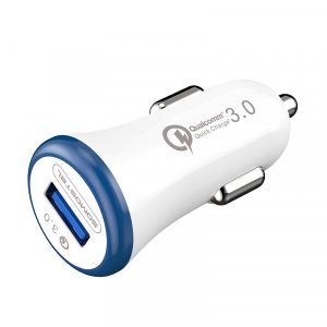 ŁADOWARKA SAMOCHODOWA 3A BIAŁA SOMOSTEL 3100mA QUICK CHARGE QC 3.0 SMS-A46 10 zdj 5902012969120 4