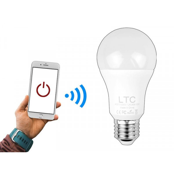 ŻARÓWKA LED RGB 10W WIFI LTC - INTELIGENTNY DOM lxu404 2 ŻARÓWKA LED RGB 10W WIFI LTC - INTELIGENTNY DOM lxu404 - obrazek 2