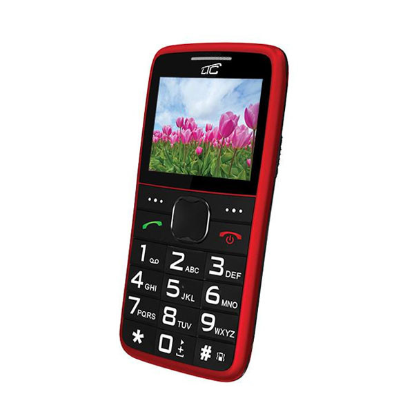 TELEFON GSM MOB20 TELEFON DLA SENIORA 2G/CAM/BT/900mAh CZERWONY LTC 2 TELEFON GSM MOB20 TELEFON DLA SENIORA 2G/CAM/BT/900mAh CZERWONY LTC - obrazek 2