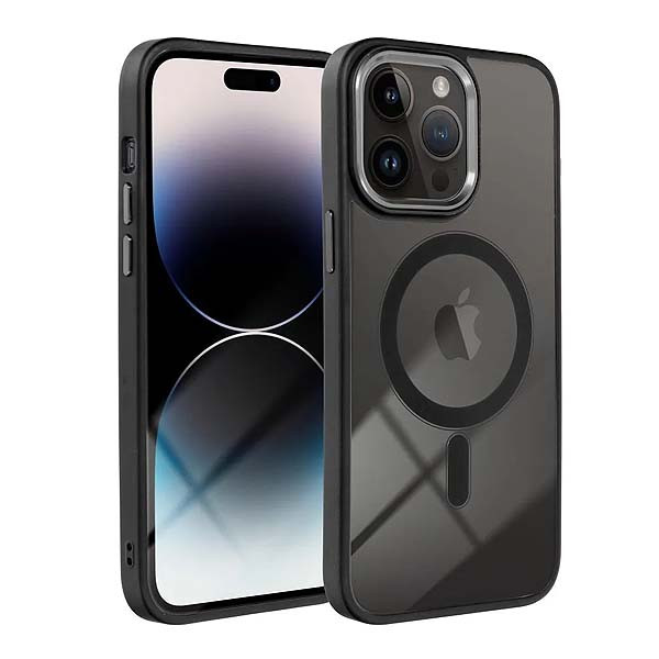 ECOBOX MAG CASE COVER MAGSAFE IPHONE 15 PRO MAX CZARNY 2 ECOBOX MAG CASE COVER MAGSAFE IPHONE 15 PRO MAX CZARNY - obrazek 2