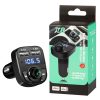 ECOBOX TRANSMITER FM BLUETOOTH UNIWERSALNY + ŁADOWARKA 3,1A ZESTAW GŁOŚNOMÓWIĄCY FM X8 CZARNY 7 zdj 5904238700471