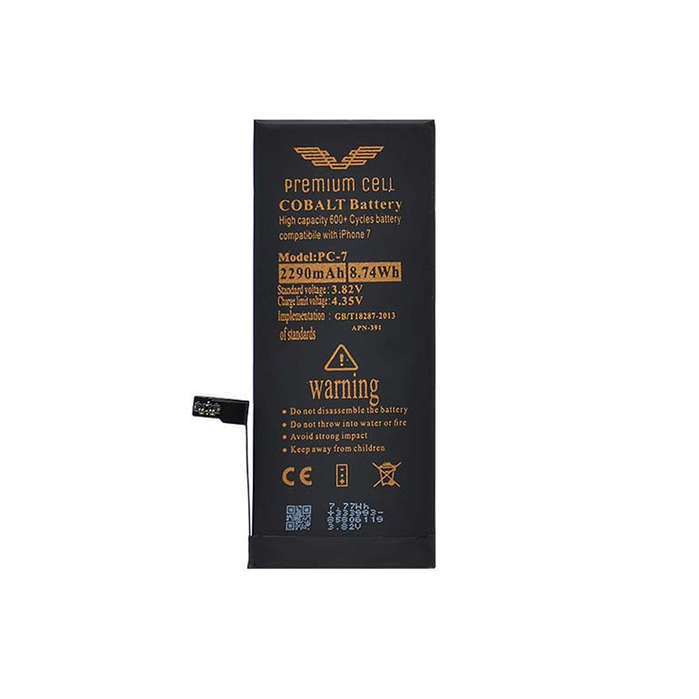 BATERIA PREMIUM CELL COBALT IPHONE 7 2290MAH 600+ CYCLES 3 BATERIA PREMIUM CELL COBALT IPHONE 7 2290MAH 600+ CYCLES - obrazek 3