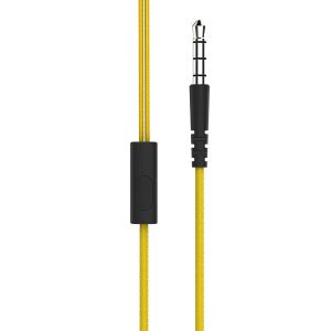 SŁUCHAWKI UNIWERSALNE SOMOSTEL JACK 3,5 CALA ŻÓŁTE DOUSZNE SMS-CS04 SOUND BASS 8 zdj 5904238701720 2