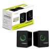 FOREV GŁOŚNIKI STEREO CZARNE PC PODŚWIETLANE FV-208 9 zdj 5904238702901