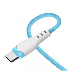 SOMOSTEL KABEL USB MICRO 2.1A NIEBIESKI 2100mAh QUICK CHARGER 1.2M POWERLINE SMS-BP04 MACARON 5 zdj 5904238702949 2