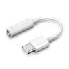 ECONOMY ADAPTER HF USB TYP-C NA JACK 3,5 ADAPTER SŁUCHAWEK TYP C PRZEJŚCIÓWKA BIAŁY NEW CHIP (S24) DIGITAL AUDIO 4 zdj 5904238703496
