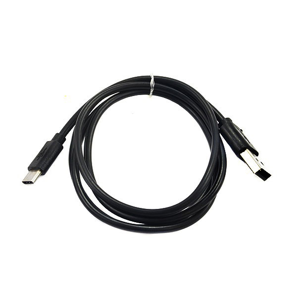 ECONOMY KABEL USB TYP-C CZARNY 2.4A 1M 2 ECONOMY KABEL USB TYP-C CZARNY 2.4A 1M - obrazek 2