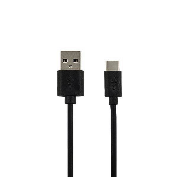 ECONOMY KABEL USB TYP-C CZARNY 2.4A 1M 1 ECONOMY KABEL USB TYP-C CZARNY 2.4A 1M