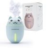 ECOBOX DYFUZOR ZAPACHOWY - NAWILŻACZ ULTRADZWIĘKOWY KITTY 4W1 LED NIEBIESKI 9 zdj 5904238704349