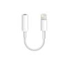 ECONOMY ADAPTER LIGHTNING DO MINI JACK 3,5MM IPHONE PRZEJŚCIÓWKA BIAŁY J-002 BT 5 zdj 5904238704370