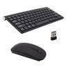 ECOBOX KLAWIATURA + MYSZ OPTYCZNA BEZPRZEWODOWA CZARNA IMAC MINI 6 zdj 5904238704448