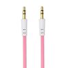 KABEL JACK WTYK-WTYK 0,9M PŁASKI RÓŻOWY 3,5 CALA PINK 10 zdj 5904238705223