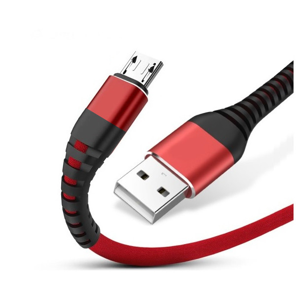 REDIX KABEL MICRO USB QC 3.0 OPLOT WZMACNIANY 3.1A 1M NYLON 3 REDIX KABEL MICRO USB QC 3.0 OPLOT WZMACNIANY 3.1A 1M NYLON - obrazek 3