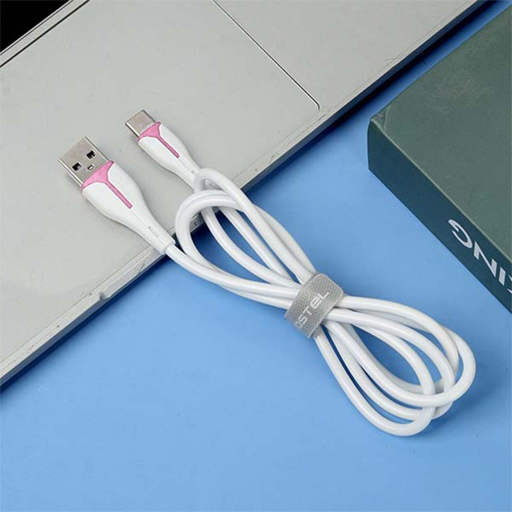 KABEL USB IPHONE 2,4A SOMOSTEL BIAŁY 2400mAh QUICK CHARGER 1M POWERLINE SMS-BP08 3 KABEL USB IPHONE 2,4A SOMOSTEL BIAŁY 2400mAh QUICK CHARGER 1M POWERLINE SMS-BP08 - obrazek 3