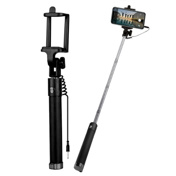 ECOBOX STATYW SELFIE STICK Z KABLEM UCHWYT MONOPOD 2 ECOBOX STATYW SELFIE STICK Z KABLEM UCHWYT MONOPOD - obrazek 2