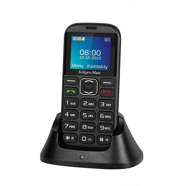 TELEFON GSM DLA SENIORA KRUGER&MATZ SIMPLE 921 2G DLA SENIORA - PO ZWROCIE 2 TELEFON GSM DLA SENIORA KRUGER&MATZ SIMPLE 921 2G DLA SENIORA - PO ZWROCIE - obrazek 2
