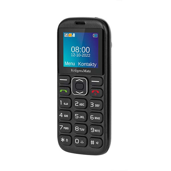 TELEFON GSM DLA SENIORA KRUGER&MATZ SIMPLE 921 2G DLA SENIORA - PO ZWROCIE 3 TELEFON GSM DLA SENIORA KRUGER&MATZ SIMPLE 921 2G DLA SENIORA - PO ZWROCIE - obrazek 3
