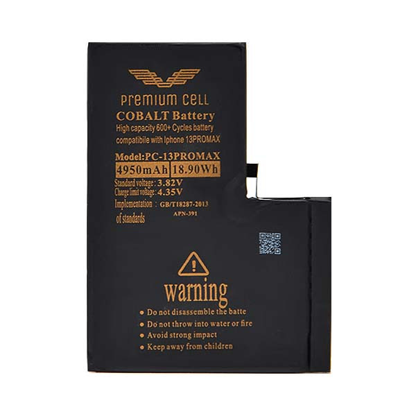 BATERIA PREMIUM CELL COBALT IPHONE 13 PRO MAX 4950mAh 600+ CYCLES 3 BATERIA PREMIUM CELL COBALT IPHONE 13 PRO MAX 4950mAh 600+ CYCLES - obrazek 3