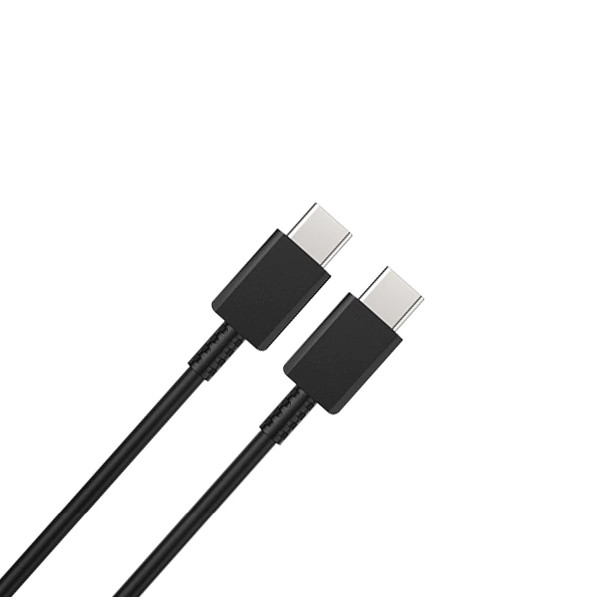 ECONOMY KABEL USB PD TYP-C DO TYP-C 2,4A CZARNY 1M 2 ECONOMY KABEL USB PD TYP-C DO TYP-C 2,4A CZARNY 1M - obrazek 2