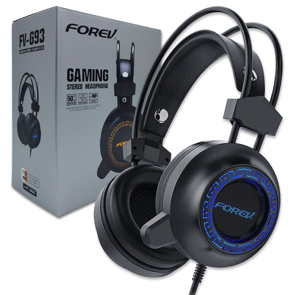FOREV SŁUCHAWKI Z MIKROFONEM GAMING FV-G93 USB 1 FOREV SŁUCHAWKI Z MIKROFONEM GAMING FV-G93 USB