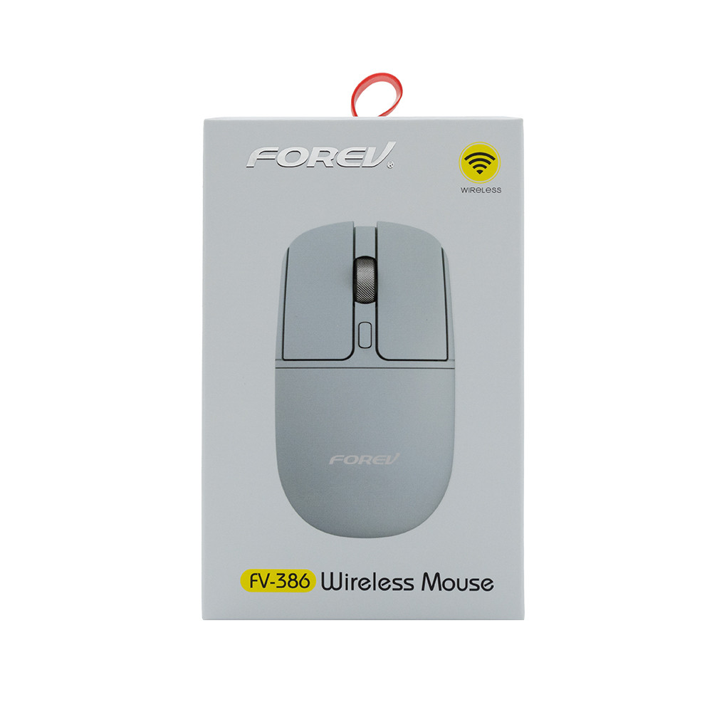 FOREV MYSZ BEZPRZEWODOWA BUSSINES SREBRNY FV-386 3 FOREV MYSZ BEZPRZEWODOWA BUSSINES SREBRNY FV-386 - obrazek 3