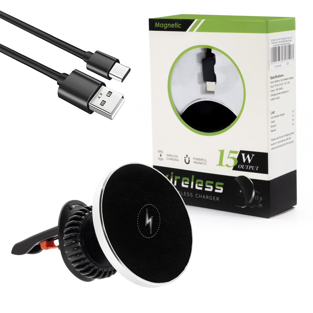ECOBOX UCHWYT MAGNETYCZNY DO TELEFONU 15W BEZPRZEWODOWA ŁADOWARKA SAMOCHODOWA 1 ECOBOX UCHWYT MAGNETYCZNY DO TELEFONU 15W BEZPRZEWODOWA ŁADOWARKA SAMOCHODOWA