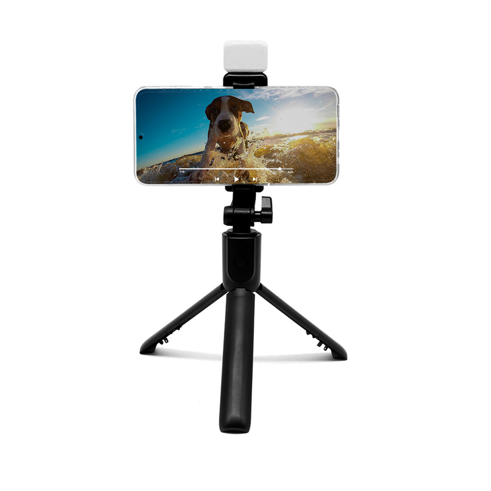 ECOBOX UCHWYT DO TELEFONU SELFIE STATYW + PILOT BLUETOOTH + LED 3 ECOBOX UCHWYT DO TELEFONU SELFIE STATYW + PILOT BLUETOOTH + LED - obrazek 3