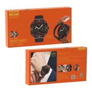 ZEGAREK SMARTWATCH SOMOSTEL CZARNY 2 PASKI SMS-SK22 7 zdj 5904238718094 3