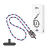 ECOBOX KABEL 240W TYP-C DO TYP-C SMYCZ NA SZYJE TĘCZA RÓŻ/NIEB 9 zdj 5904238719572