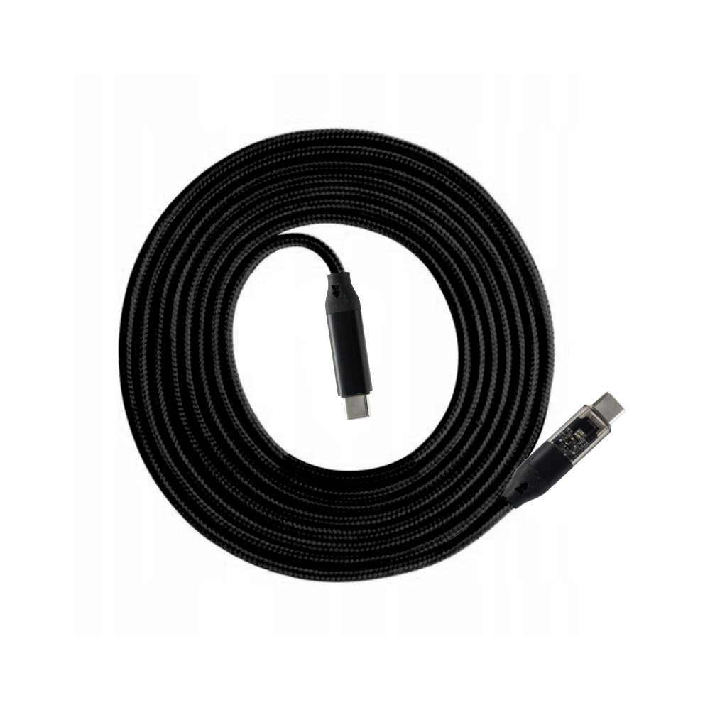 ECOBOX KABEL SZYBKIEGO ŁADOWANIA USB PD TYP-C DO TYP-C 60W CZARNY USB 3.0 2 ECOBOX KABEL SZYBKIEGO ŁADOWANIA USB PD TYP-C DO TYP-C 60W CZARNY USB 3.0 - obrazek 2