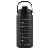 TRUSTY BUTELKA SPORTOWA / MOTYWACYJNA BIDON REFILL CZARNA ZŁOTY 2000ml 10 zdj 5904238720790