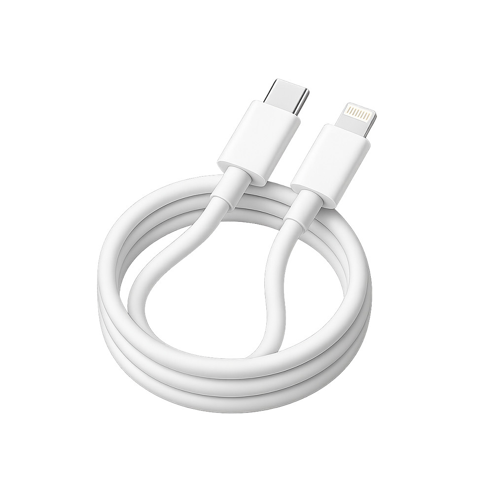 TELTECH KABEL USB PD TYP-C DO LIGHTNING 12W 2A BIAŁY 1M TCA-02 2 TELTECH KABEL USB PD TYP-C DO LIGHTNING 12W 2A BIAŁY 1M TCA-02 - obrazek 2