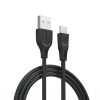 KABEL USB MICRO SOMOSTEL 30W CZARNY QUICK CHARGE SMS-A89 1m 10 zdj 5904238721674