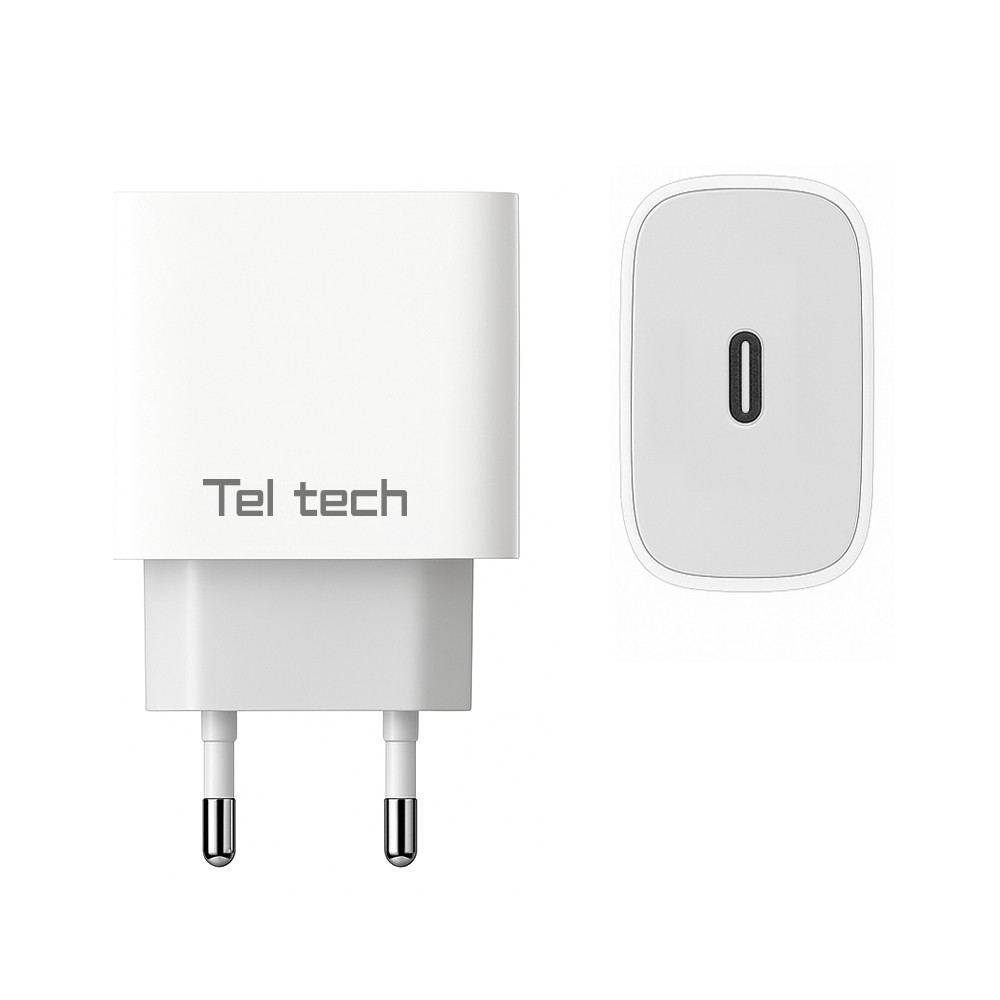 TELTECH ŁADOWARKA SIECIOWA GAN 45W BIAŁY TYP-C TCH-06 VIE 2 TELTECH ŁADOWARKA SIECIOWA GAN 45W BIAŁY TYP-C TCH-06 VIE - obrazek 2