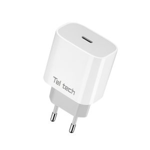 TELTECH ŁADOWARKA SIECIOWA GAN 45W BIAŁY TYP-C TCH-06 VIE 6 zdj 5904238721957 2