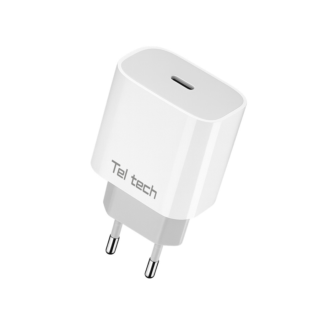 TELTECH ŁADOWARKA SIECIOWA GAN 45W BIAŁY TYP-C TCH-06 VIE 3 TELTECH ŁADOWARKA SIECIOWA GAN 45W BIAŁY TYP-C TCH-06 VIE - obrazek 3