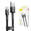 KABEL USB DO TYP-C BASEUS CAFULE 3A 1M (SZARO-CZARNY) 9 zdj 6953156278202