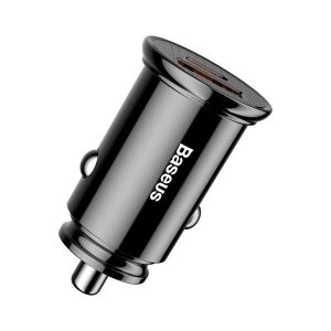 ŁADOWARKA SAMOCHODOWA BASEUS CIRCULAR PD QC4.0+ 5A 30W (CZARNA) 9 zdj 6953156286535 3