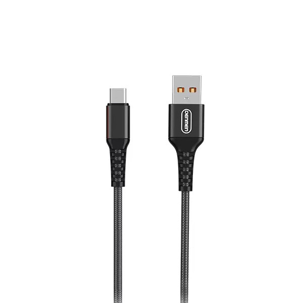 DENMEN KABEL USB WZMACNIANY OPLOT MICR CZARNY1M D02V 2 DENMEN KABEL USB WZMACNIANY OPLOT MICR CZARNY1M D02V - obrazek 2