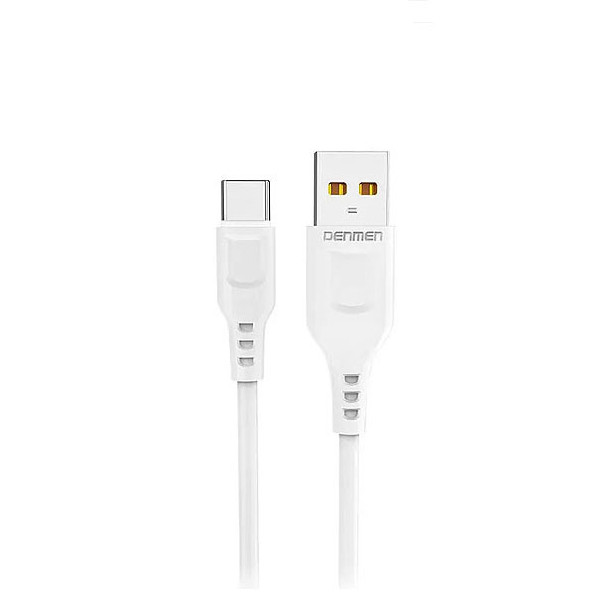 ŁADOWARKA SIECIOWA 2.4A + KABEL TYP-C USB BIAŁA DENMEN 2400mA DC01 12W 3 ŁADOWARKA SIECIOWA 2.4A + KABEL TYP-C USB BIAŁA DENMEN 2400mA DC01 12W - obrazek 3