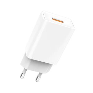 ŁADOWARKA SIECIOWA 2.4A + KABEL TYP-C USB BIAŁA DENMEN 2400mA DC01 12W 7 zdj 6973224870329 3
