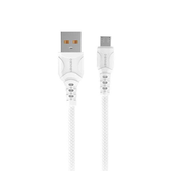 ŁADOWARKA SIECIOWA 2.4A + KABEL USB IPHONE BIAŁA DENMEN 2XUSB 2400mA DC05 12W 4 ŁADOWARKA SIECIOWA 2.4A + KABEL USB IPHONE BIAŁA DENMEN 2XUSB 2400mA DC05 12W - obrazek 4