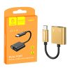 ADAPTER HF TYP-C DENMEN ZŁOTY AUDIO JACK 3.5 CALA + ZASILANIE DU07 8 zdj 6973224872729