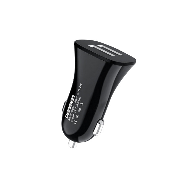 ŁADOWARKA SAMOCHODOWA 3A CZARNA DENMEN 3100mA DUAL FAST CHARGING DZ06 2XUSB 15W 2 ŁADOWARKA SAMOCHODOWA 3A CZARNA DENMEN 3100mA DUAL FAST CHARGING DZ06 2XUSB 15W - obrazek 2