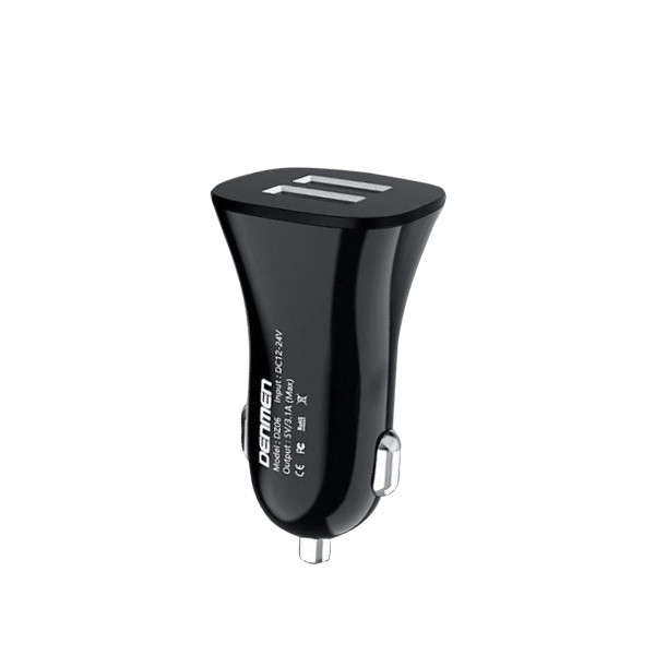 ŁADOWARKA SAMOCHODOWA 3A CZARNA DENMEN 3100mA DUAL FAST CHARGING DZ06 2XUSB 15W 3 ŁADOWARKA SAMOCHODOWA 3A CZARNA DENMEN 3100mA DUAL FAST CHARGING DZ06 2XUSB 15W - obrazek 3