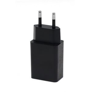 ŁADOWARKA SIECIOWA 2.4A + KABEL TYP-C USB CZARNA DENMEN 2400mA DC01 12W BLACK 8 zdj 6973224873849 2