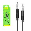 KABEL STEREO DENMEN JACK DO JACK 3,5 CALA CZARNY 1M DX01 4 zdj 6973224874266